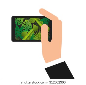application technological design, vector illustration eps10 graphic 