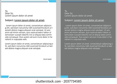 Application text vector template design