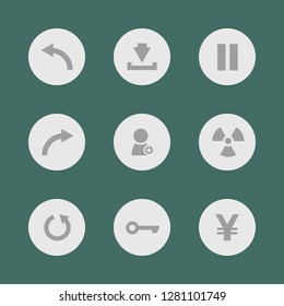 Application theme. Vector format.