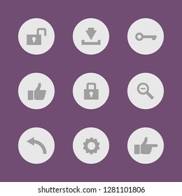 Application theme. Vector format.