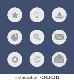 Application theme. Vector format.