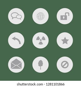 Application theme. Vector format.