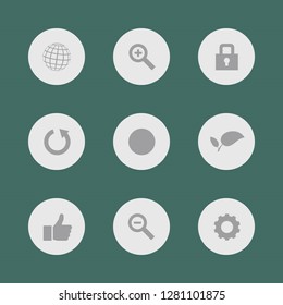 Application theme. Vector format.