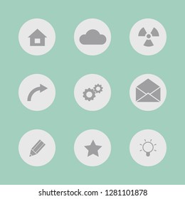 Application theme. Vector format.