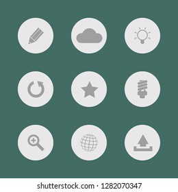 Application theme. Vector format.