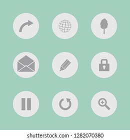 Application theme. Vector format.