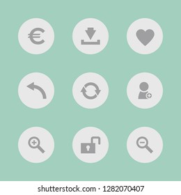 Application theme. Vector format.