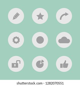 Application theme. Vector format.
