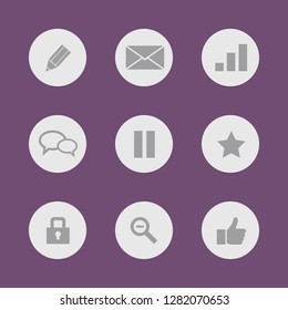 Application theme. Vector format.