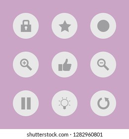 Application theme. Vector format.