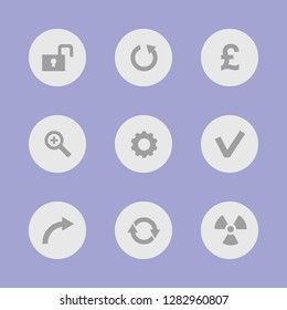 Application theme. Vector format.