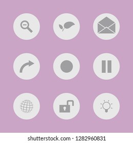 Application theme. Vector format.