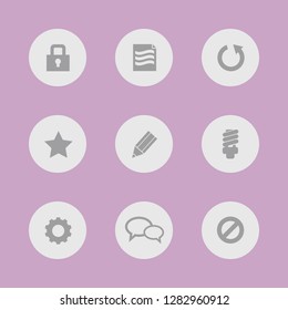 Application theme. Vector format.