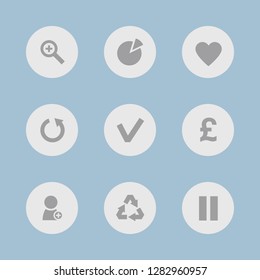 Application theme. Vector format.