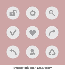 Application theme. Vector format.