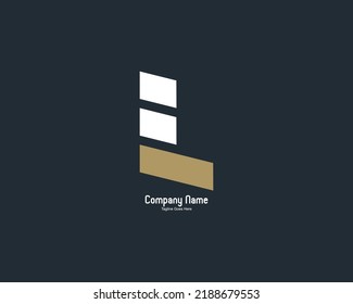 The application of this "L" logo shape to your company and products will provide a very high aesthetic value