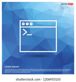Application window interface icon - Free vector icon