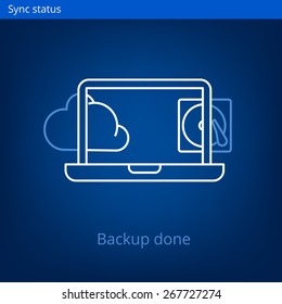 Application window interface template with vector illustration