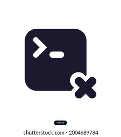 application_delete Icons. Multimedia Icons. Photo and video icons. Contains such Icons as Movie Theater, TV, Popcorn, Video Clip and more. vector eps 10