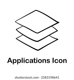 Applications Icon – Digital Software and IT System Development