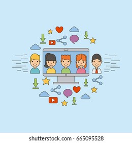 Applications people network