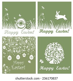 Applique easter cards