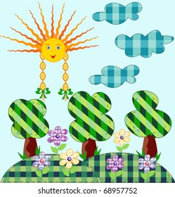 applique nature