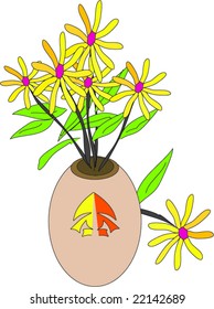 apply a flower vase