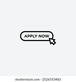 Apply icon on white background
