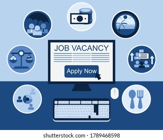 Aplicar al vector de vacantes de trabajo