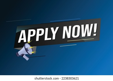 Apply now Banner design template for marketing. Last chance promotion or retail. background banner modern graphic design for store shop, online store, website, landing page