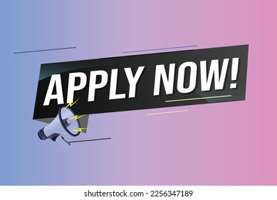 Apply now Banner design template for marketing. Last chance promotion or retail. background banner modern graphic design for store shop, online store, website, landing page