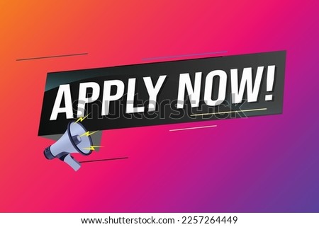 Apply now Banner design template for marketing. Last chance promotion or retail. background banner modern graphic design for store shop, online store, website, landing page