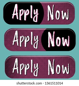 Apply Now Banner Retro