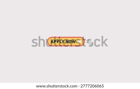 Apply now button vector for use.