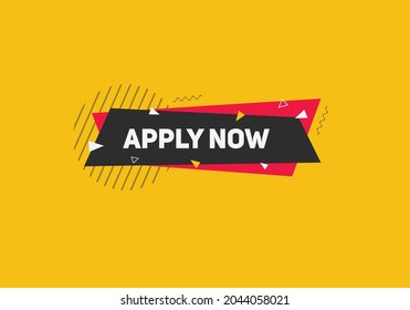 apply now button. web template apply now