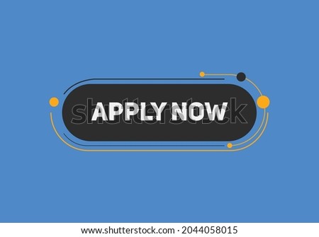 apply now button. web template apply now