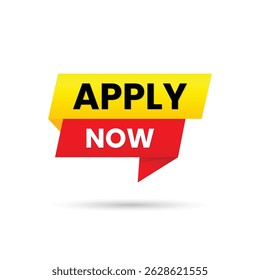Apply now icon vector design 
