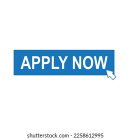 Apply Now Icon - Vector, Sign and Symbol or Banner for Design, Presentation, Website or Apps Elements.