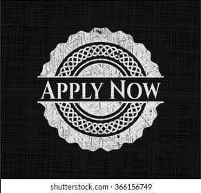 Apply Now on blackboard