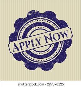 Apply Now rubber seal