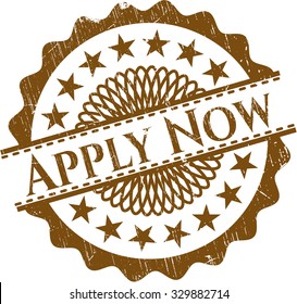 Apply Now rubber seal