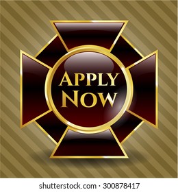 Apply Now shiny badge