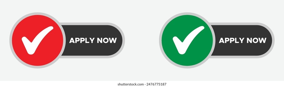 Apply now vector infographic designs set
