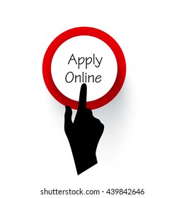 Apply online icon
