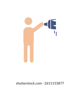 apply paint icons  symbol vector elements for infographic web