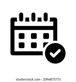 Appointment calendar date icon.(vector illustration)