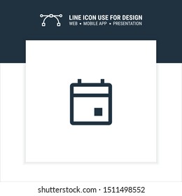 appointment calendar icon design vector illustration