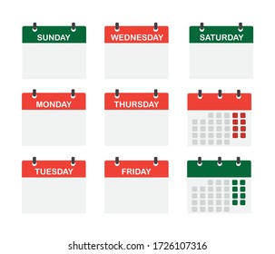 Terminkalender und Planungstag Planungstagebuchdesign
