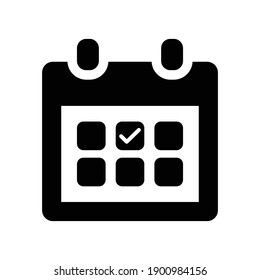 Appointment date icon.event,calendar,confirm (vector illustration)
